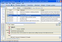 English Vocabulary Builder: dictionary