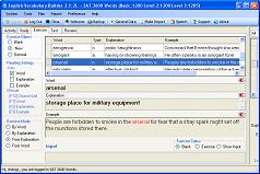 English Vocabulary Builder: exercise