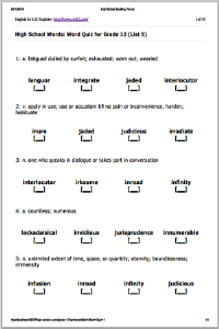 Quiz sample