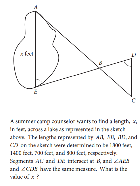 SAT math test