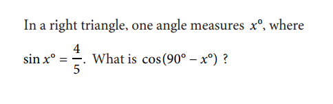 SAT math test