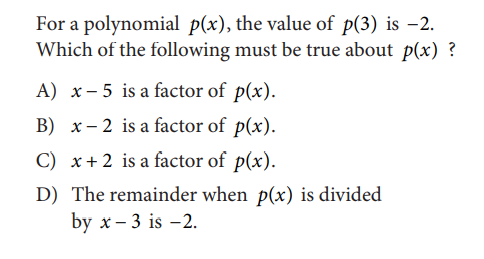 SAT math test