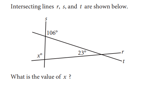 SAT math test