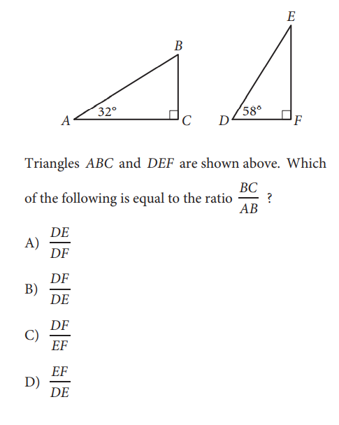SAT math test