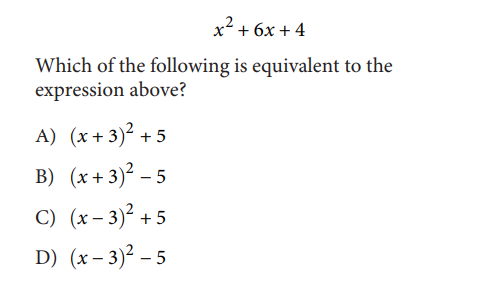 SAT math test