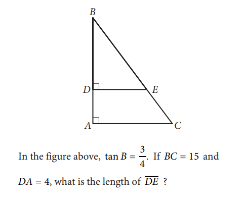 SAT math test
