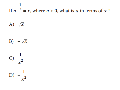 SAT math test