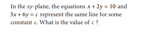 SAT math test