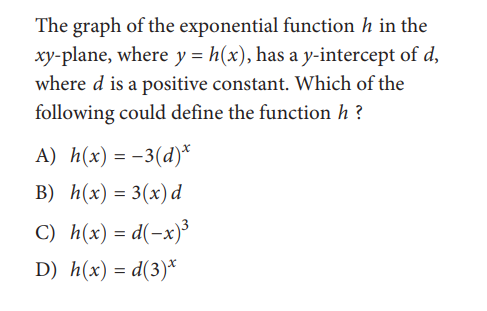 SAT math test
