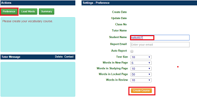 create VSO course